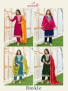 Rinkle By Aanchi Vichitra Embroidery Readymade Suits Wholesale Market In Surat
